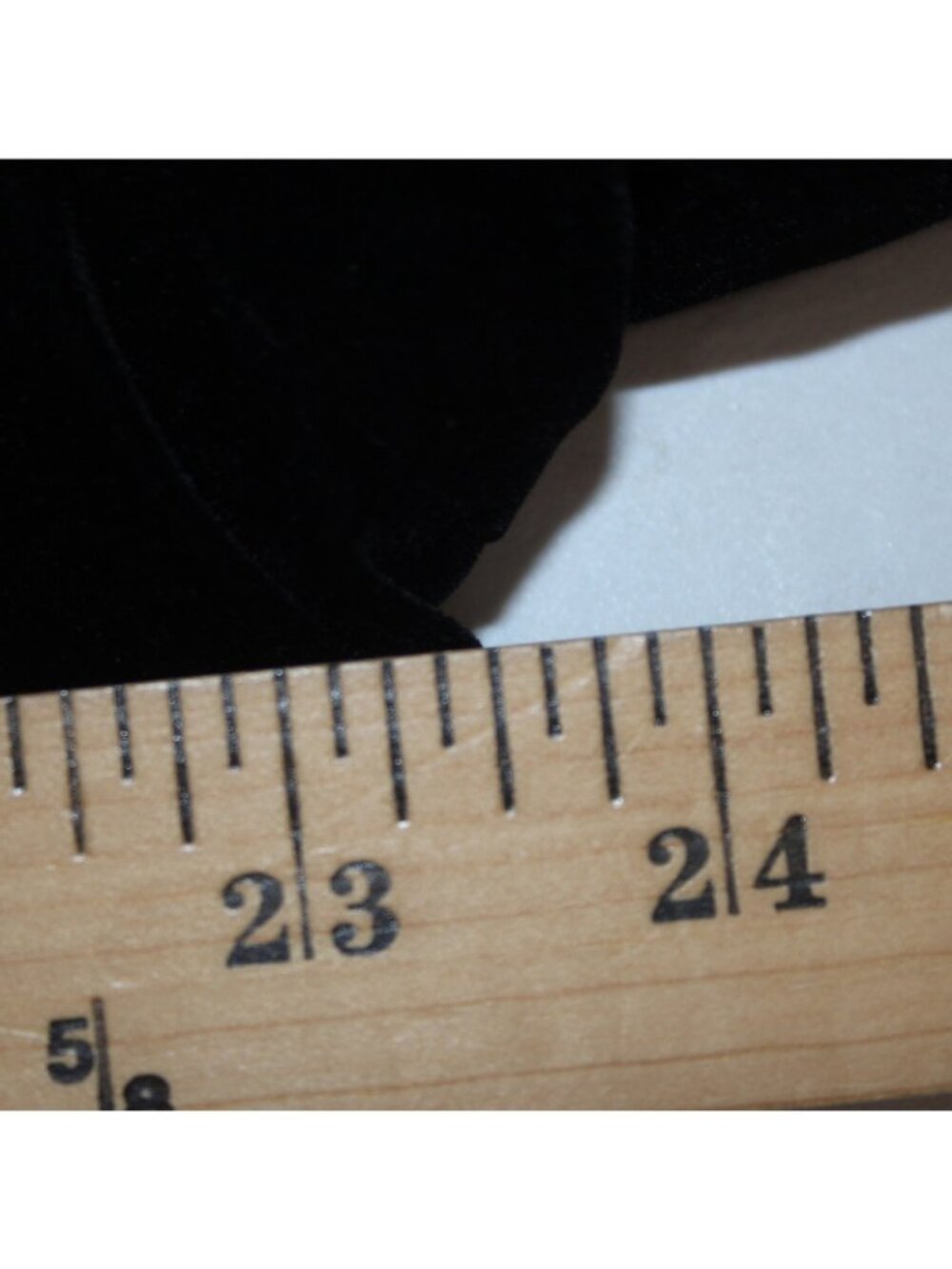 J Jill Coat Sz L Black Velour Button Pocket Collared Cotton Nylon Polyester Coat - Picture 15 of 16